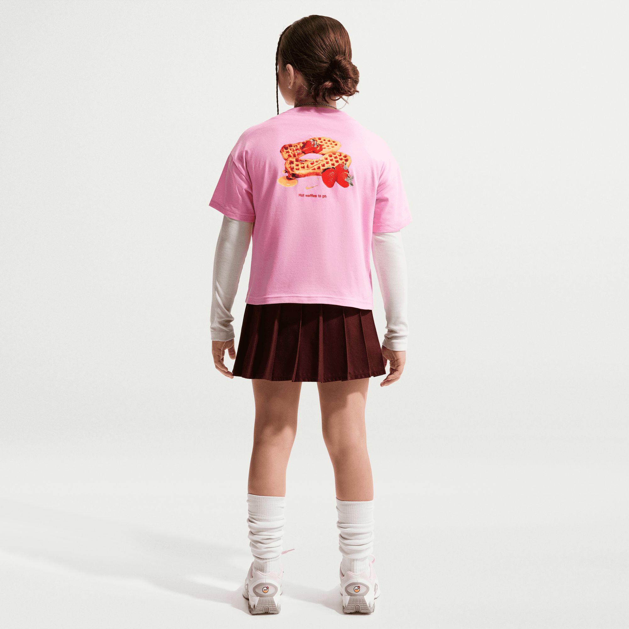Nike Sportswear Kids' Boxy Waffles T-Shirt