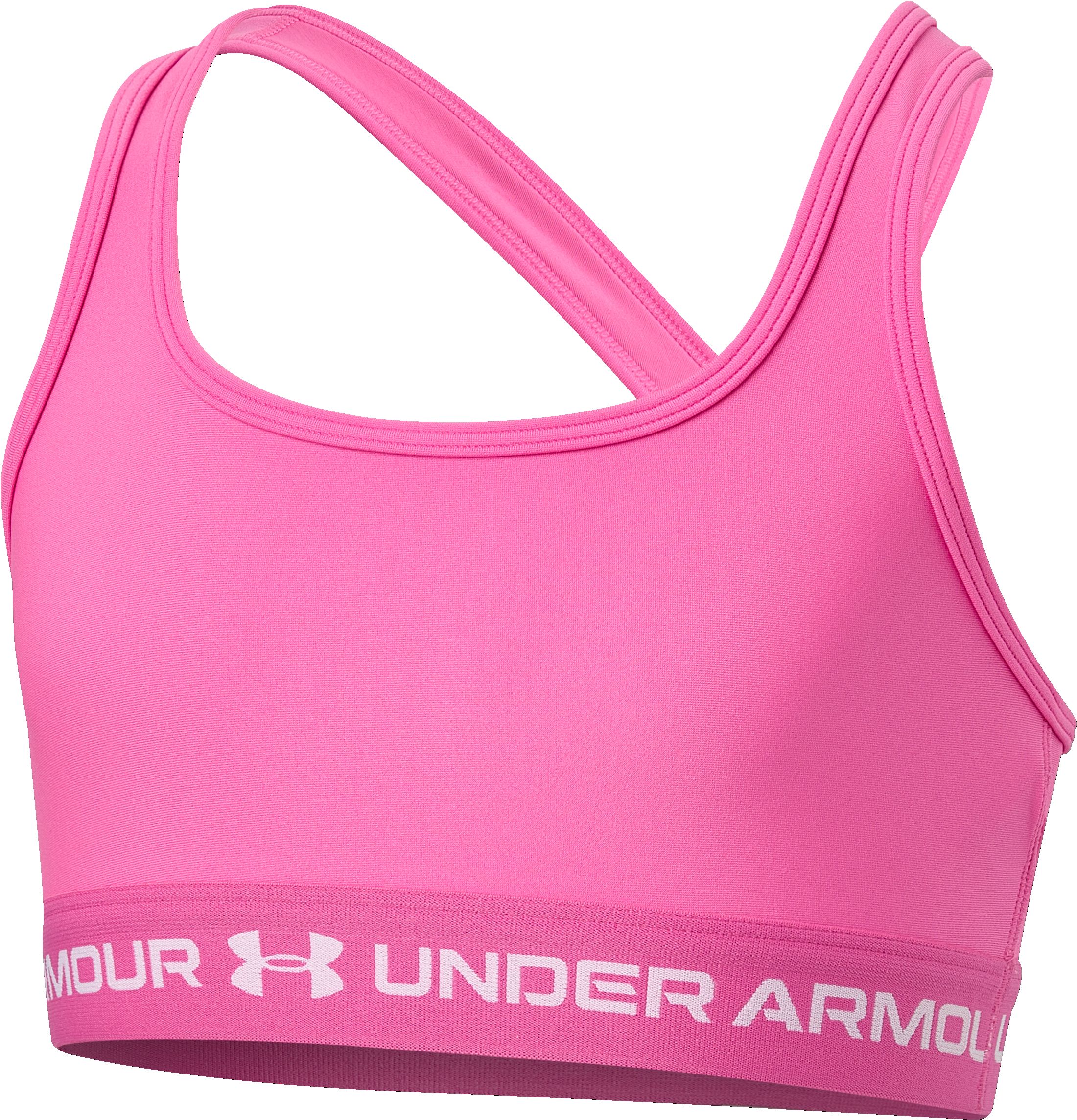 Under Armour Kids' Crossback HeatGear Sports Bra