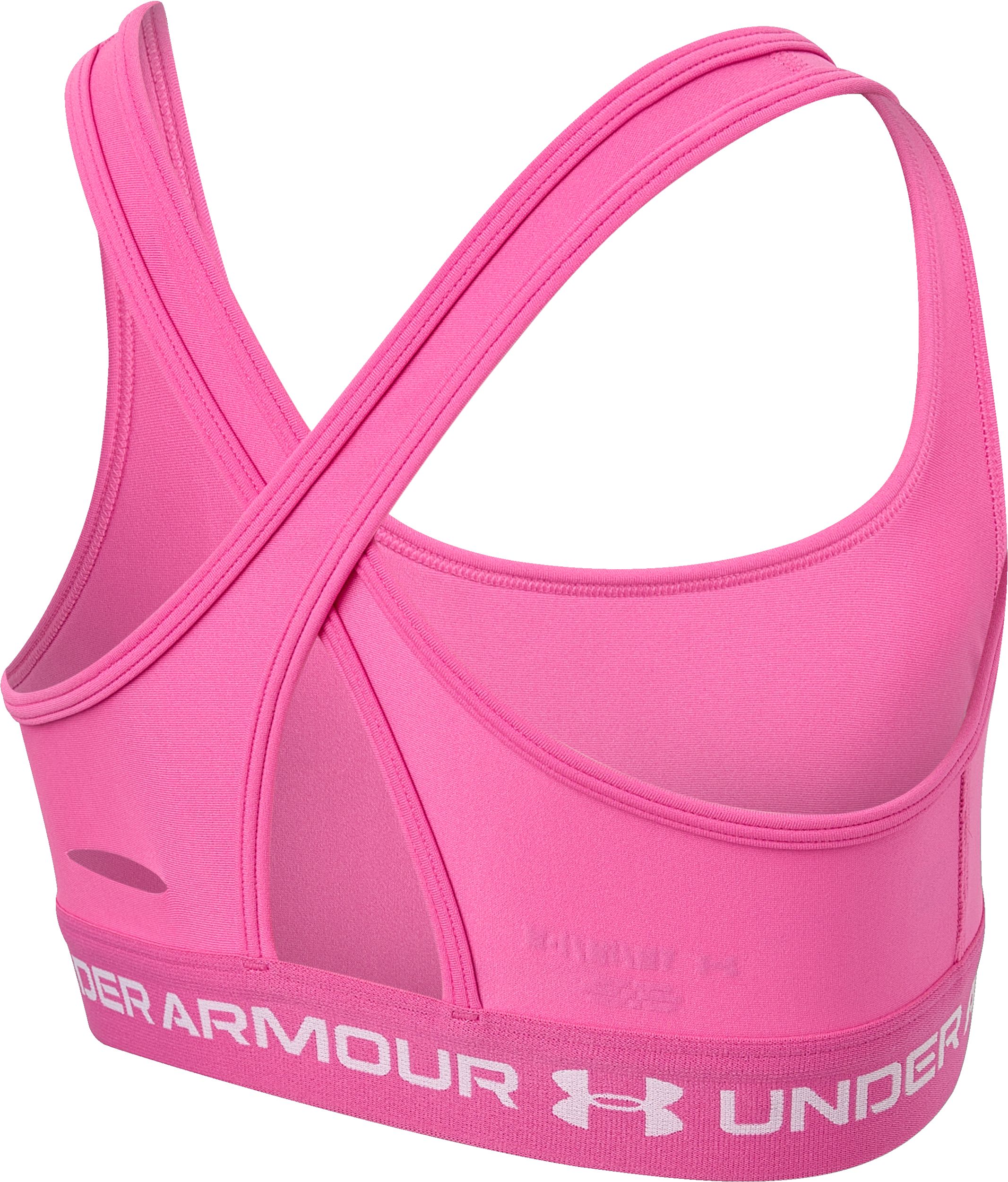 Under Armour Kids' Crossback HeatGear Sports Bra