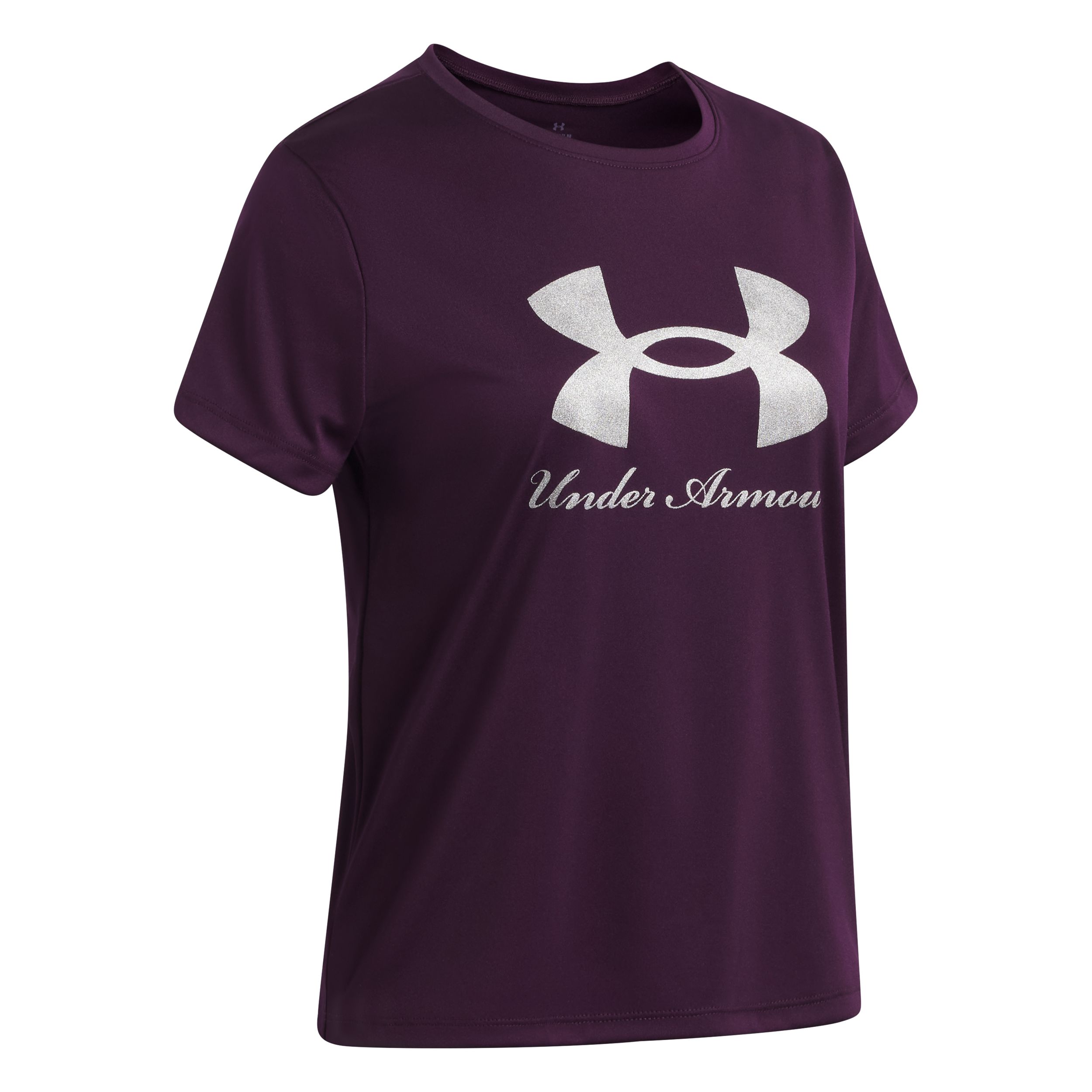 Under Armour Girls' Tech™ Shimmer Graphic T-Shirt