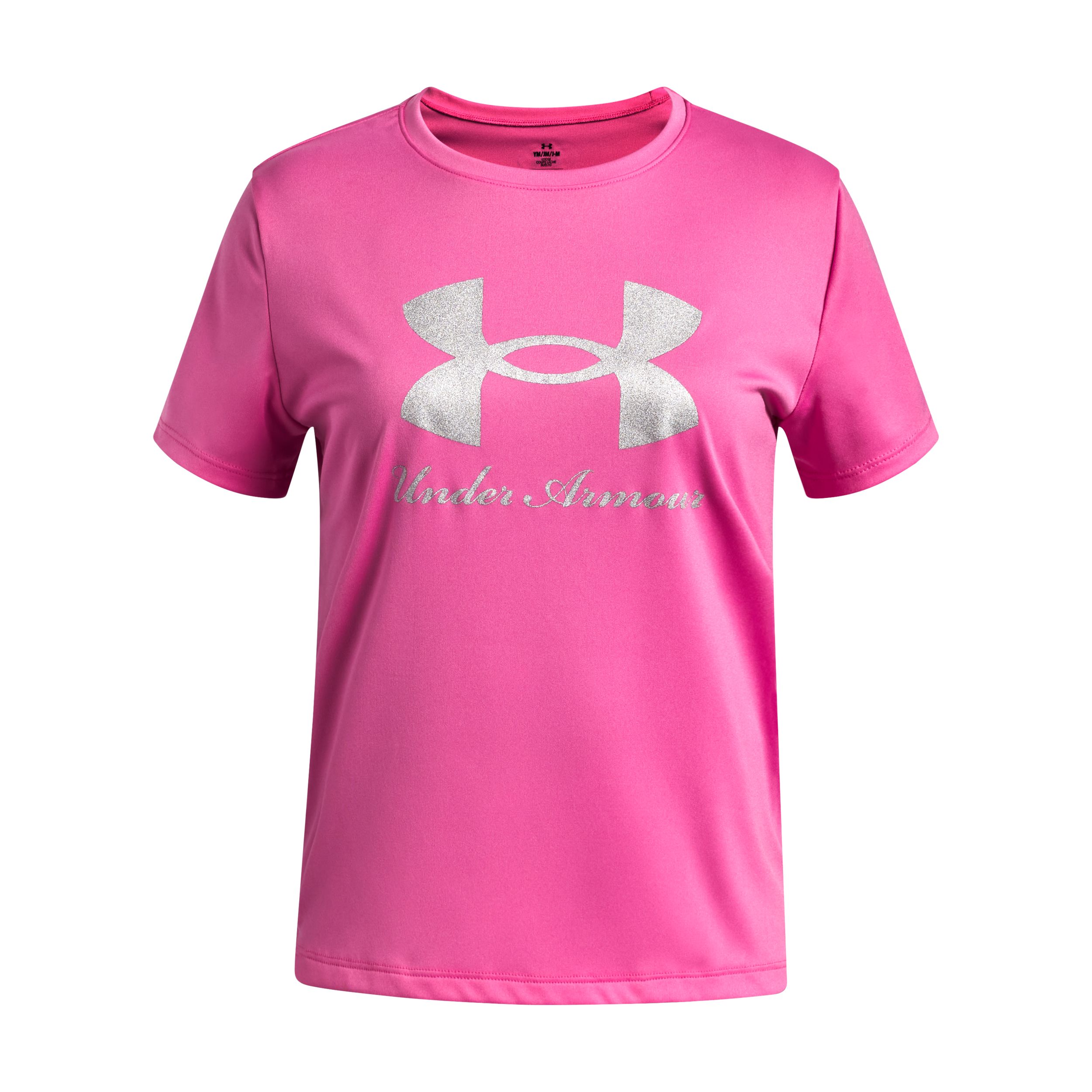 Under Armour Girls' Tech™ Shimmer Graphic T-Shirt