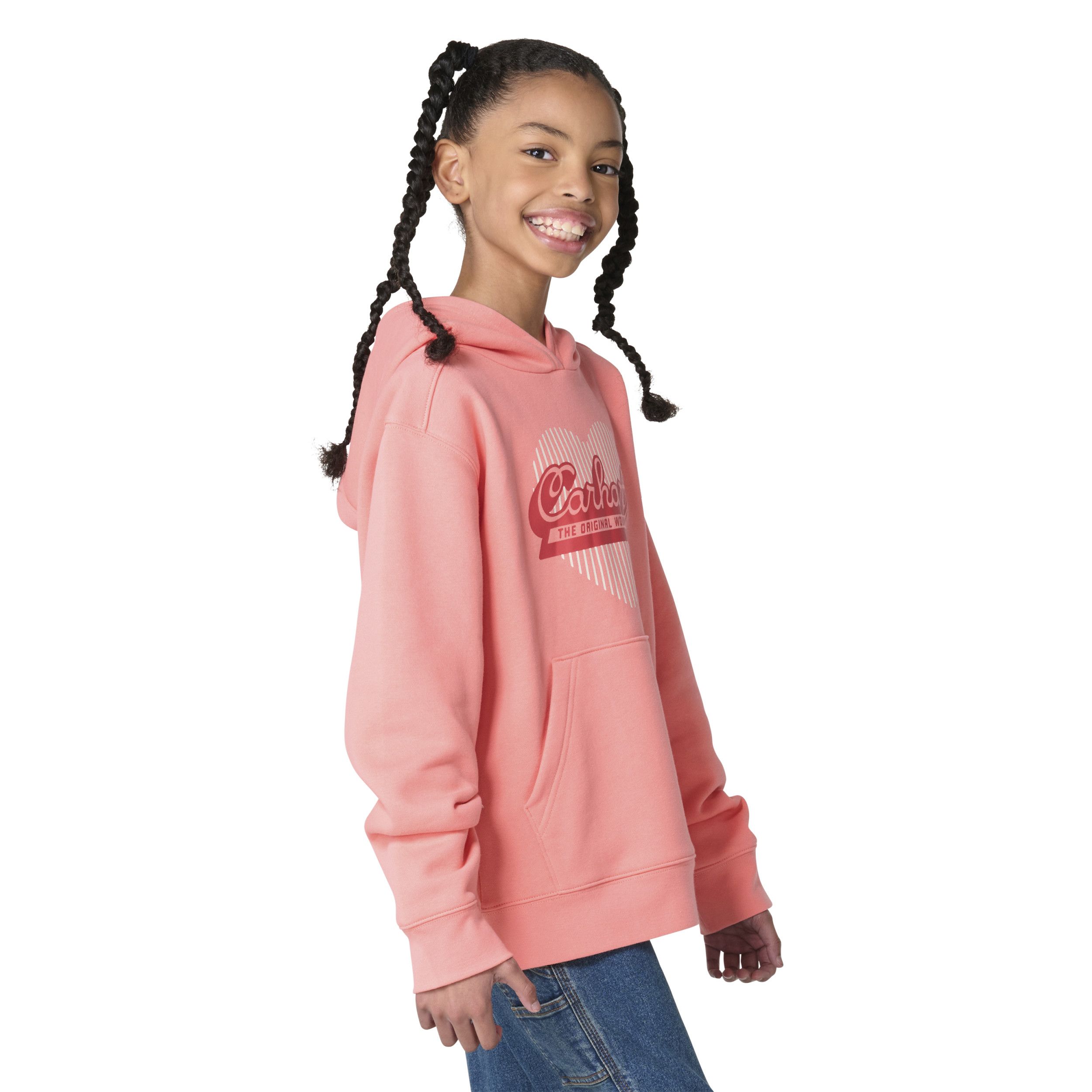 Carhartt Girls' Graphic Fleece Hoodie