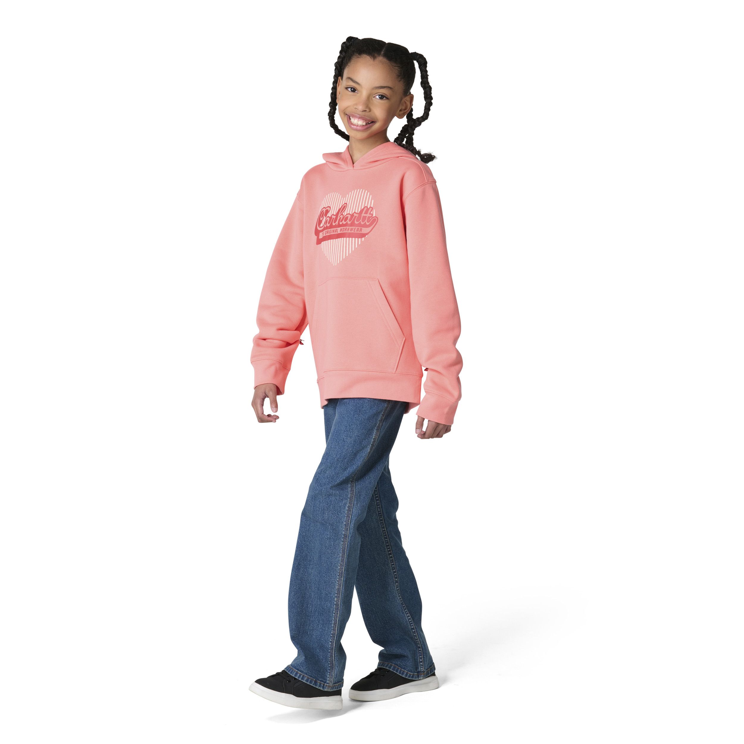 Carhartt Girls' Graphic Fleece Hoodie