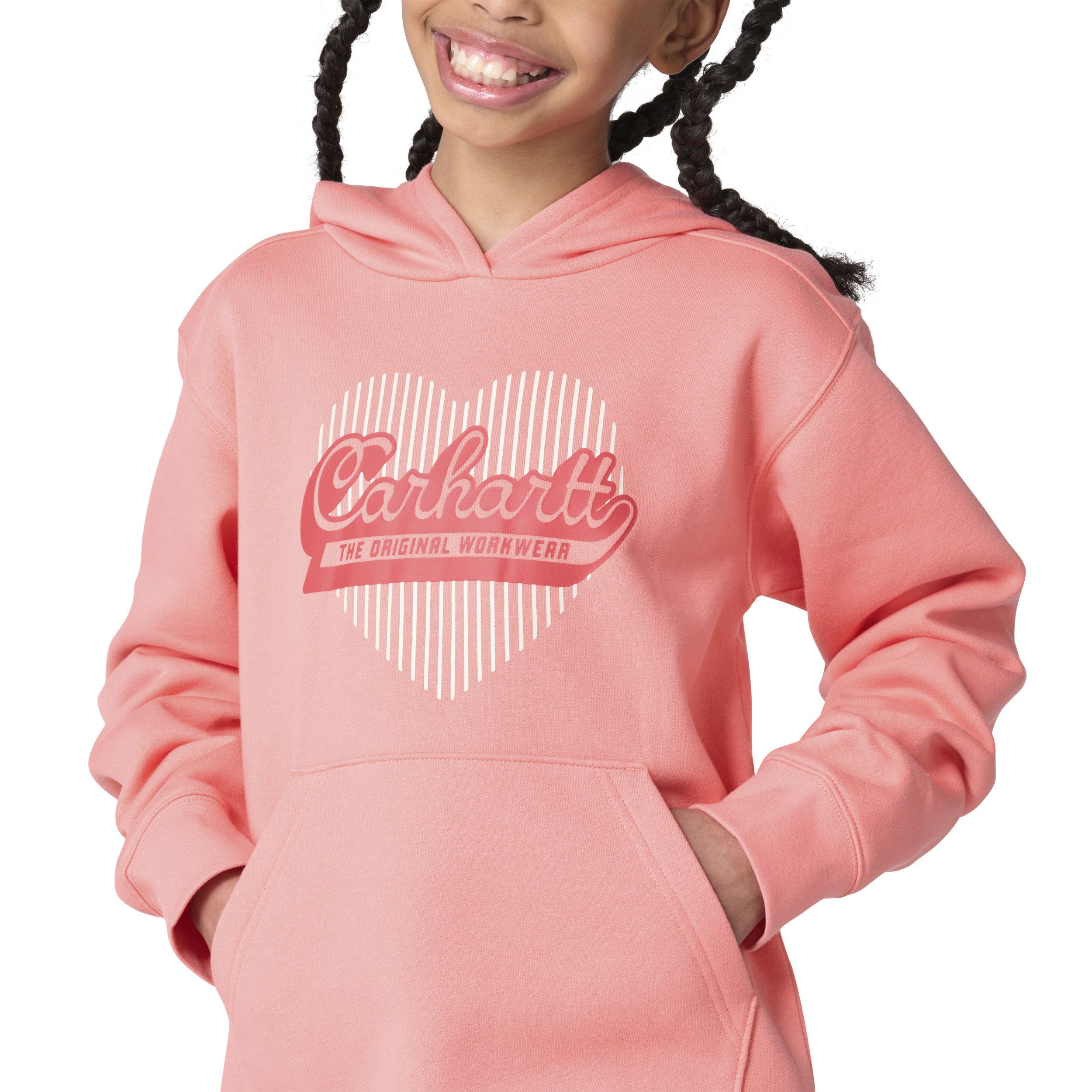 Carhartt Girls' Graphic Fleece Hoodie
