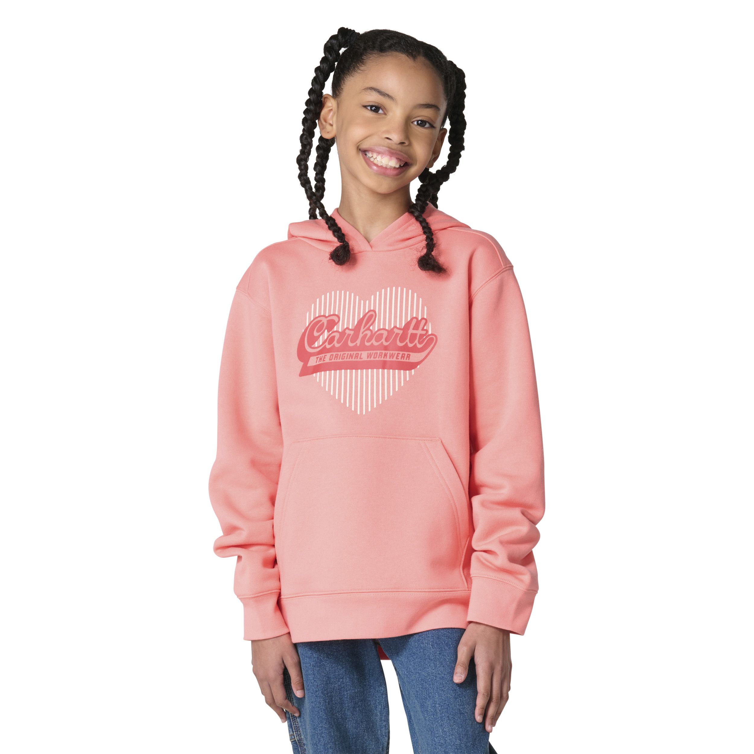Carhartt Girls' Graphic Fleece Hoodie