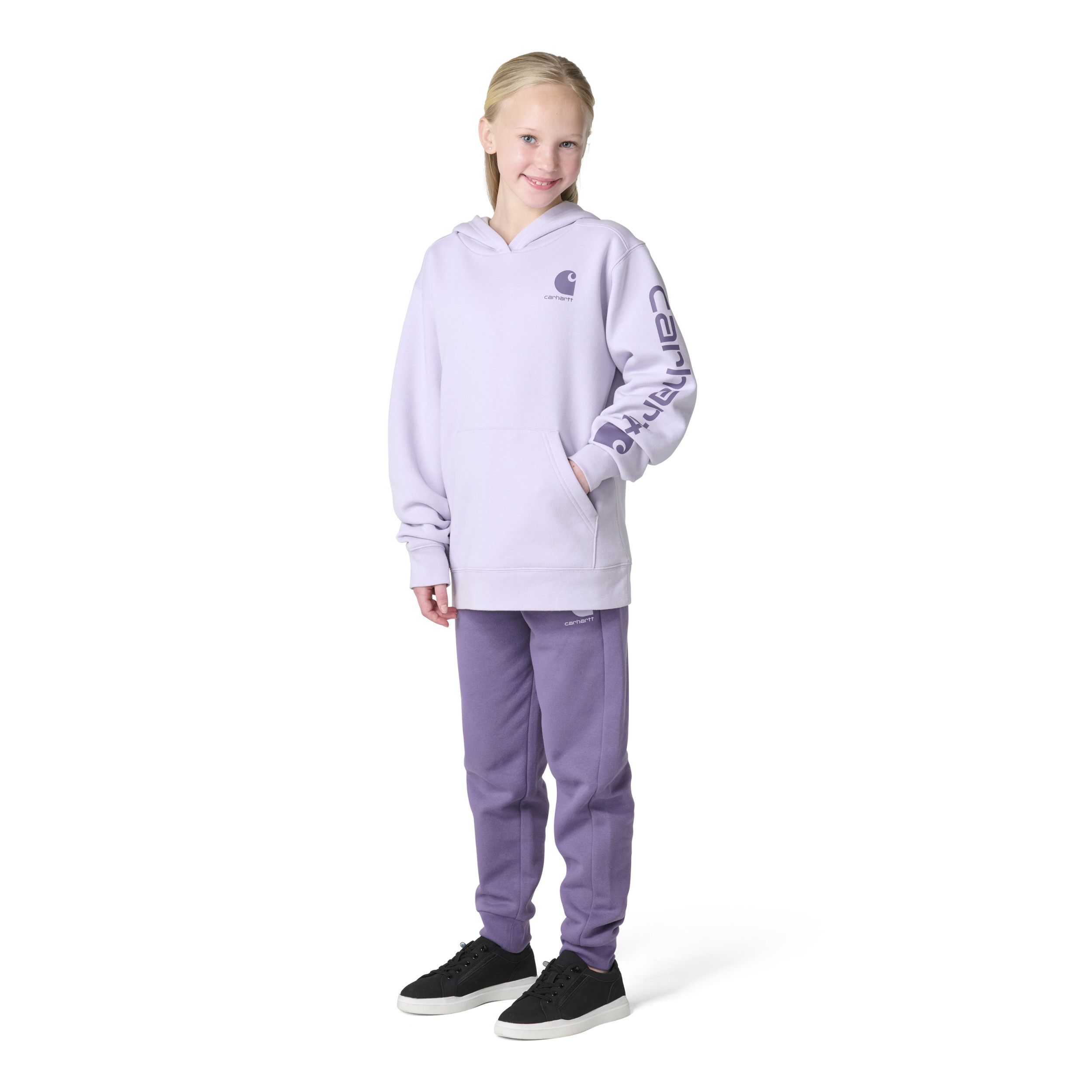 Carhartt Kids' Logo Fleece Hoodie for Kids
