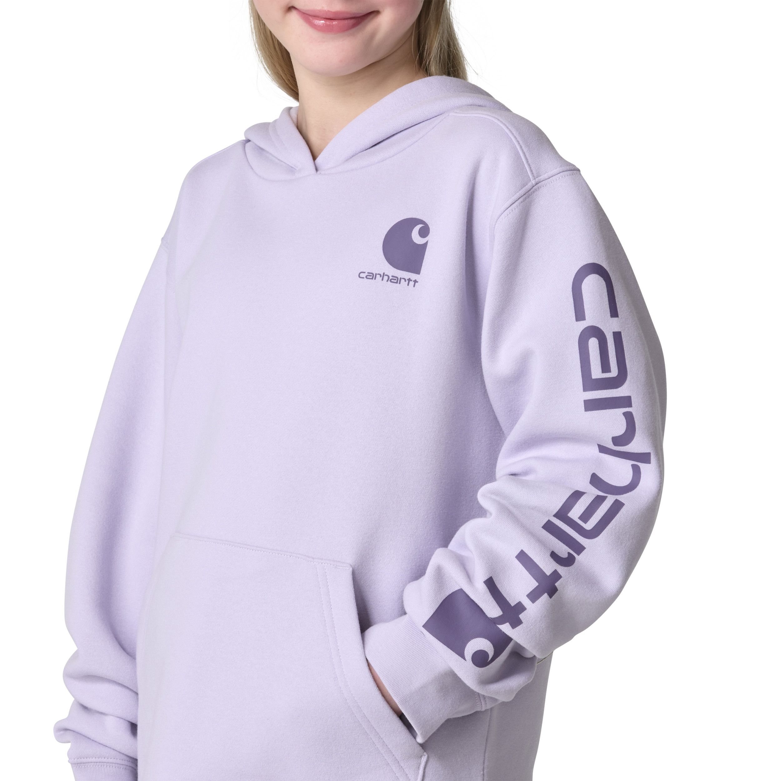 Carhartt Kids' Logo Fleece Hoodie for Kids