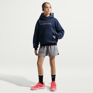 Nike Girls' Caitlin Clark Club Fleece Oversized Hoodie