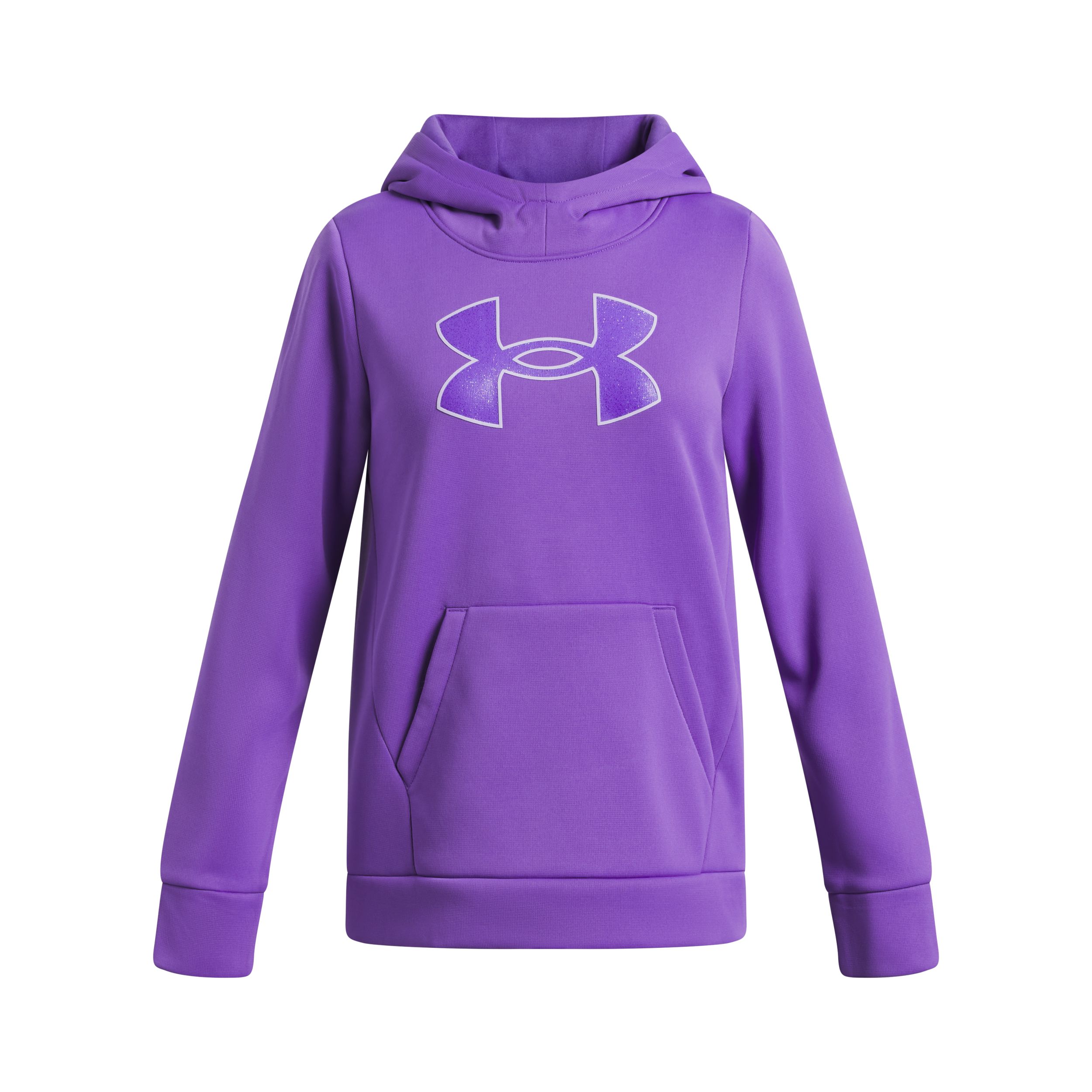 Under Armour Kids' Armour Fleece Glitter Pullover Hoodie