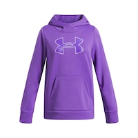 Under Armour Kids' Armour Fleece Glitter Pullover Hoodie