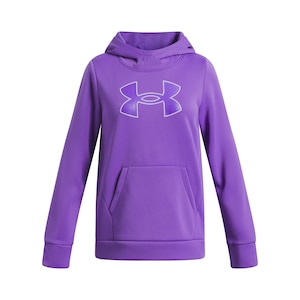 Under Armour Kids' Armour Fleece Glitter Pullover Hoodie