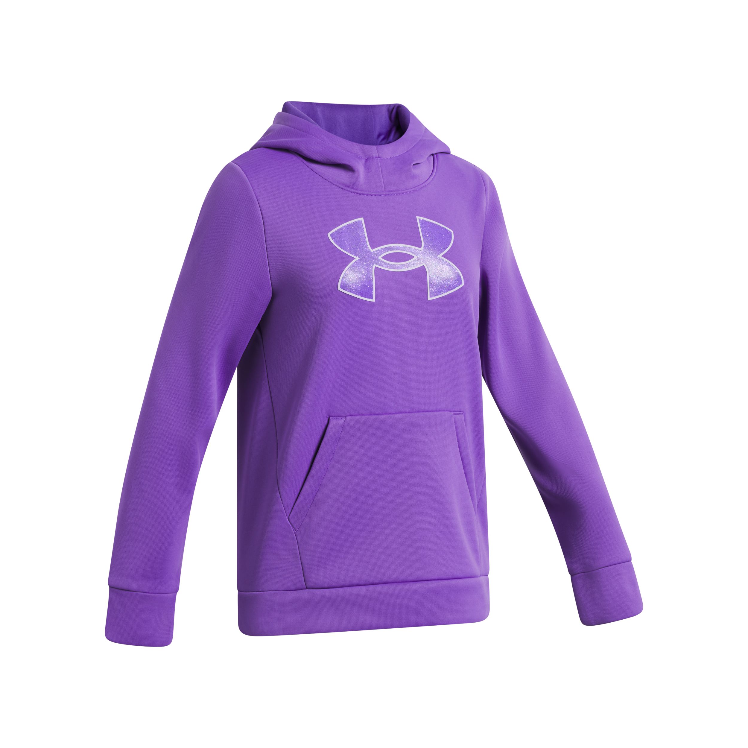 Under Armour Kids' Armour Fleece Glitter Pullover Hoodie