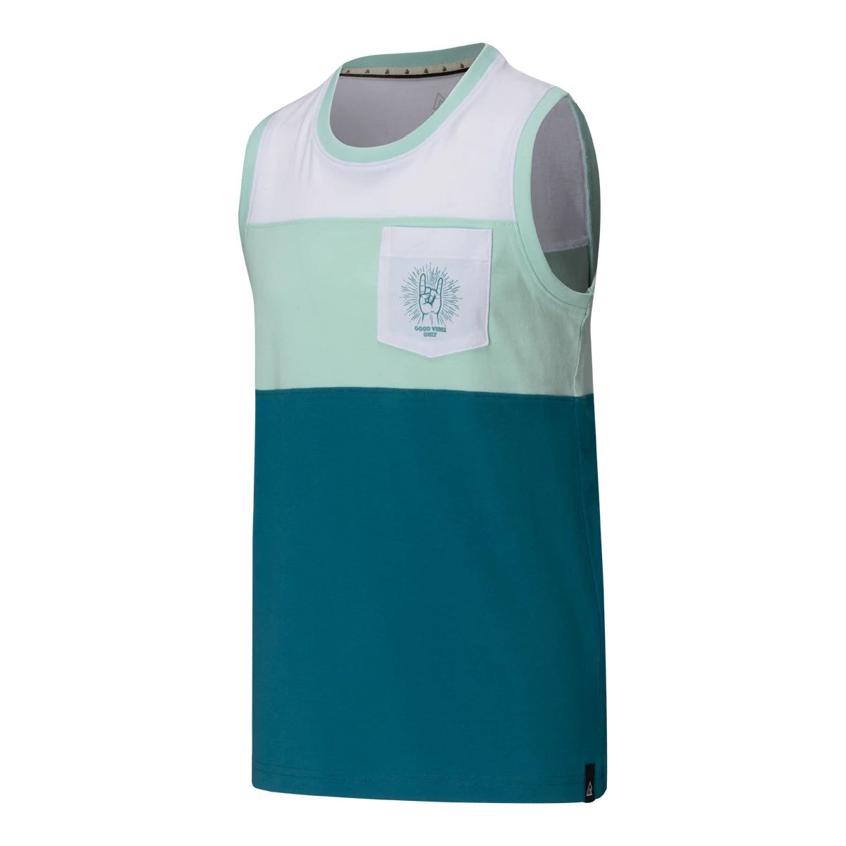 Ripzone Toddler Boys' 2-6 Graphic Colorblock Tank