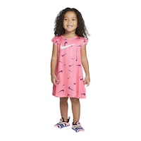 Nike Toddler Girls' 2-4 3D Swoosh Dress Front_Flat