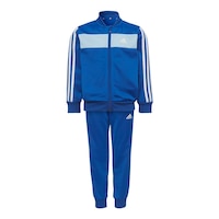 adidas Toddler Boys' 4T-7 Shiny Tracksuit Front_Flat