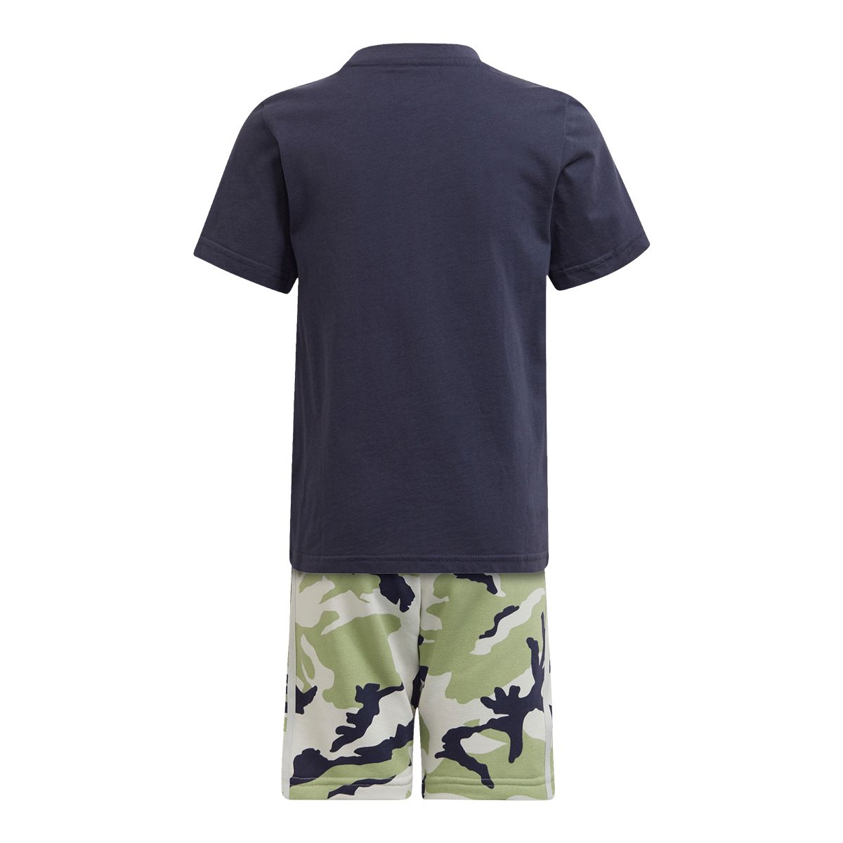 adidas Originals Toddler Boys' 4T-7 Camo T Shirt And Short Set