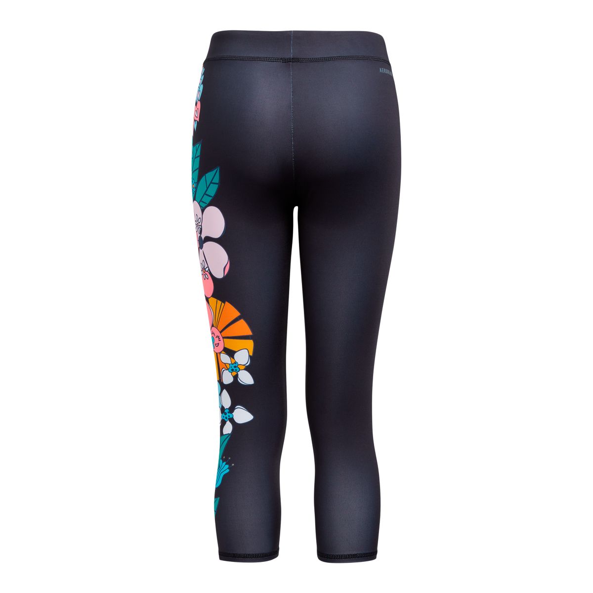 adidas Toddler Girls' 2-6X 7/8 Floral Tights