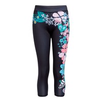 adidas Toddler Girls' 2-6X 7/8 Floral Tights Front_Flat