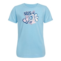 adidas Toddler Girls' 2-6X Rolled Sleeve T Shirt Front_Flat