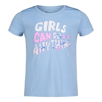 Under Armour Girls' 4-6X Can Do Anything T Shirt Front_Flat