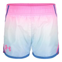 Under Armour Girls' 4-6X Ombre Fly By Shorts Front_Flat