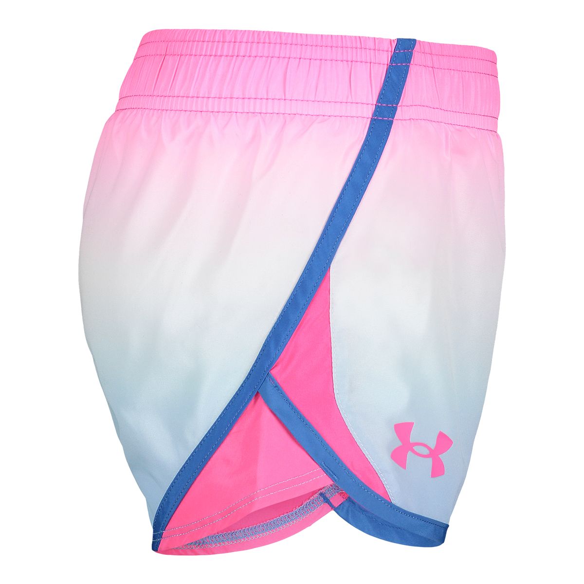Under Armour Girls' 4-6X Ombre Fly By Shorts
