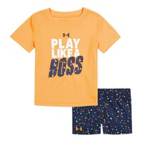 Under Armour Toddler Boys' Play Like A Boss T Shirt And Short Set Front_Flat