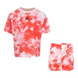 Jordan Toddler Girls' 4-6X Jumpman T Shirt And Shorts Set Front_Flat