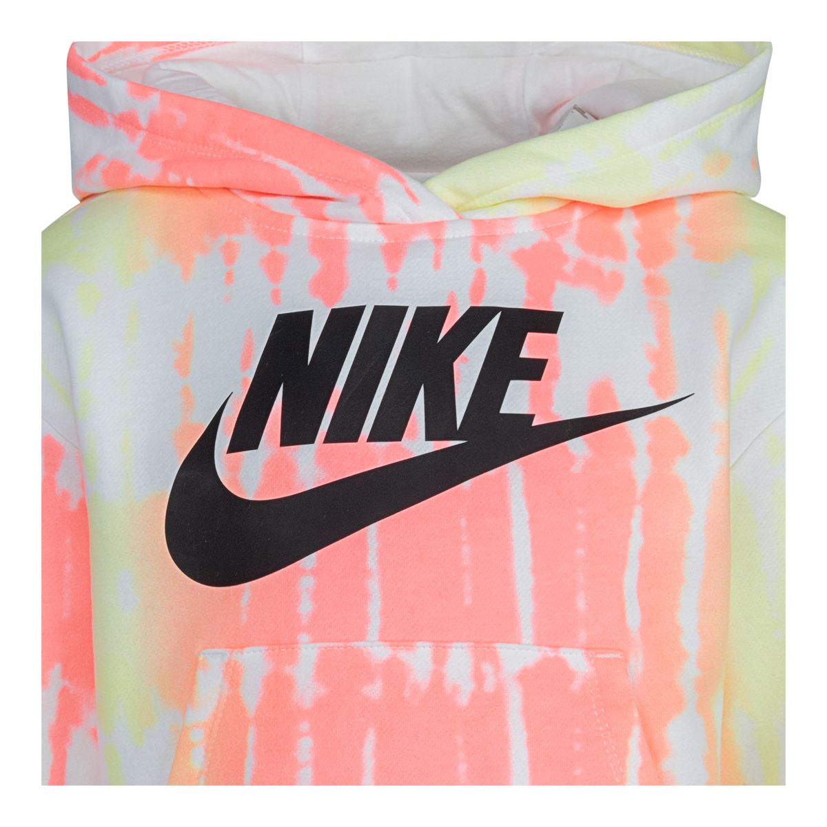 Nike Toddler Girls' 4-6X All Over Print Club Fleece Pullover Hoodie