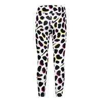 Nike Kids' Toddler Girls' 4-6X Cotton Knit Leggings, Casual, Mid Rise, Stretch Front_Flat