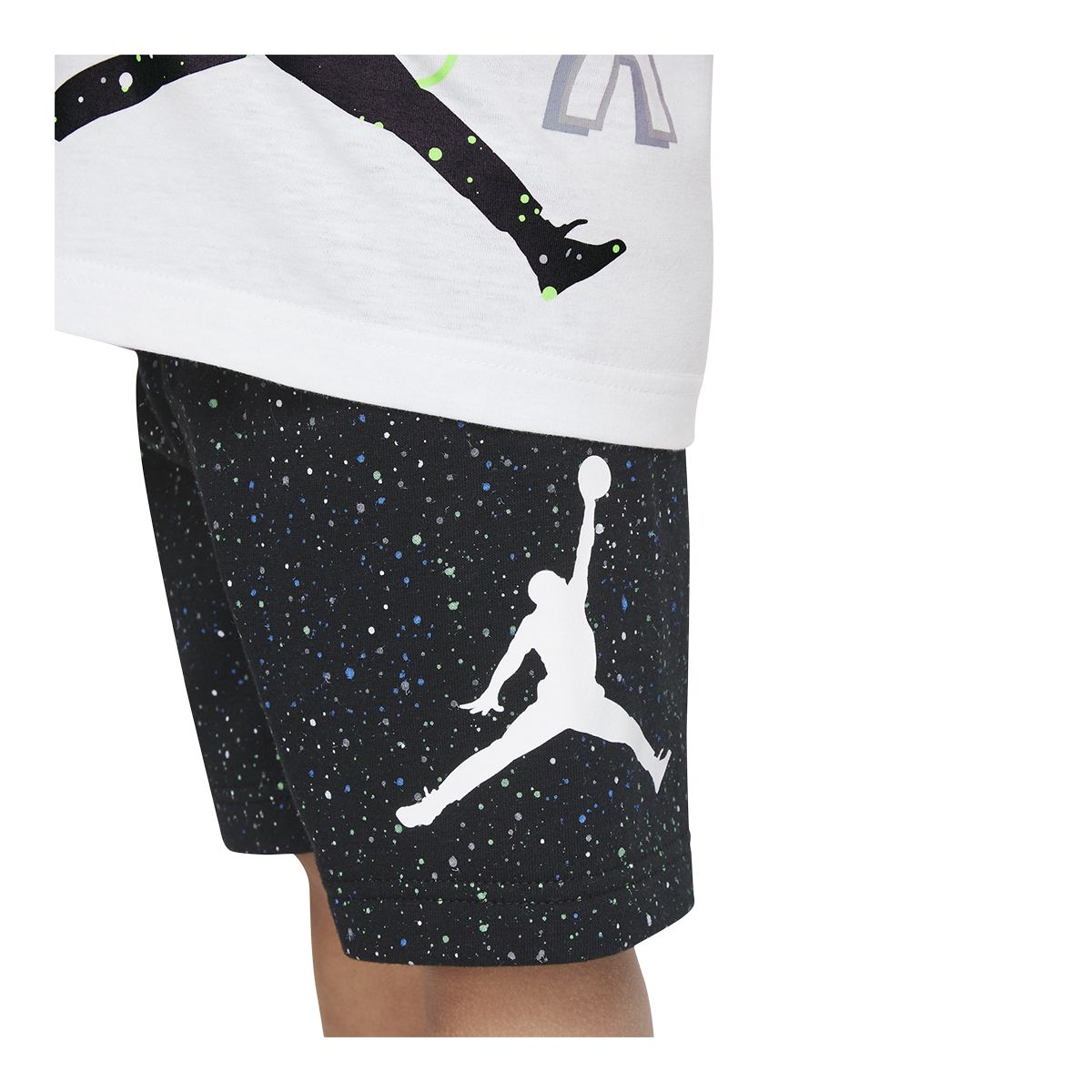 Jordan Boys' Toddler Speckled Air T Shirt And Shorts Set