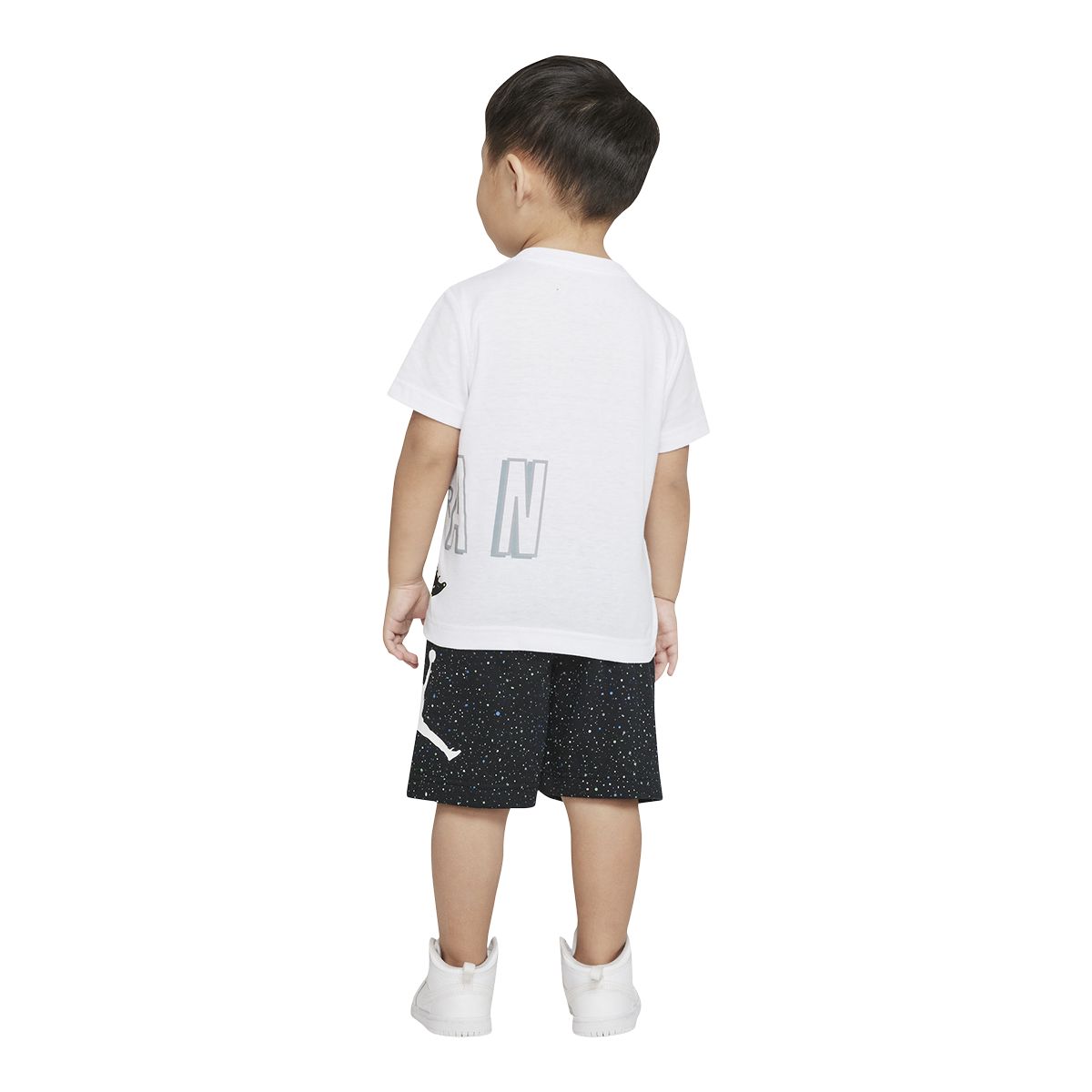 Jordan Boys' Toddler Speckled Air T Shirt And Shorts Set