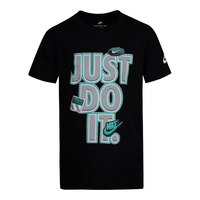 Nike Boys' Toddler Faux Just Do It Labels T Shirt Front_Flat