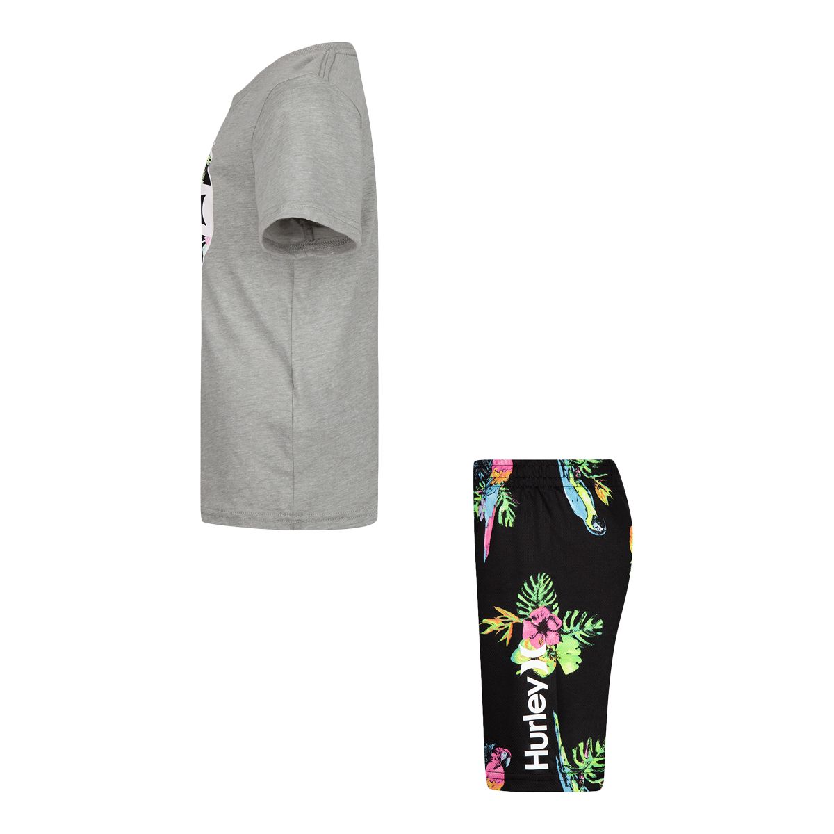 Hurley Boys' Toddler Birds T Shirt And Shorts Set