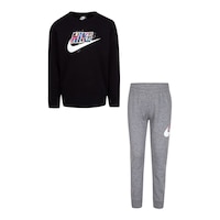 Nike Boys' Toddler Nike Sportswear Thrill Crew And Pants Set Front_Flat