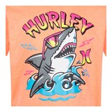 Hurley 4-7 Boys' Shark Dude T Shirt CloseUp