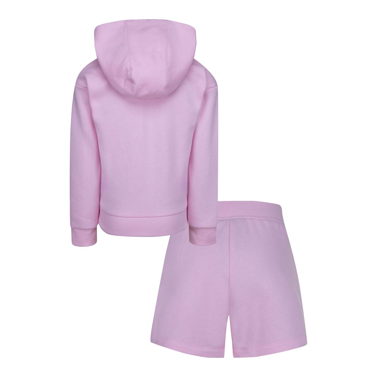 Nike Toddler Girls' 4-6X Club Fleece Full Zip Shorts Set