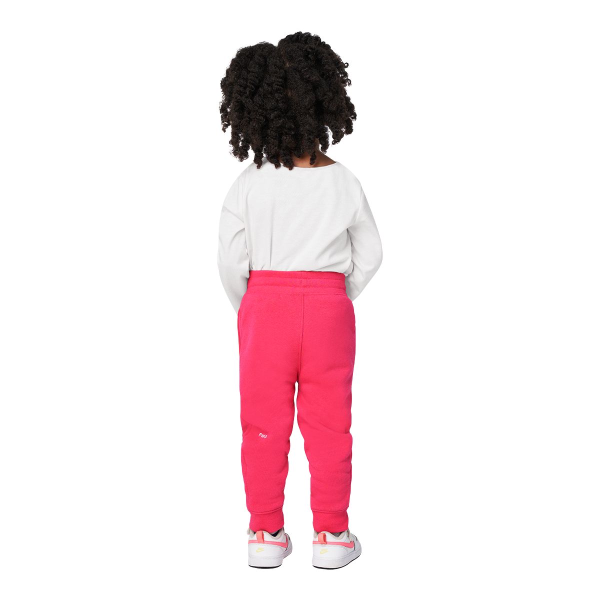 Kids Fleece Pants, Watermelon Pink, Toddler Joggers