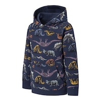 Ripzone Boys' 2-6 Greystone All Over Print Pullover Hoodie Front_Angled_Left