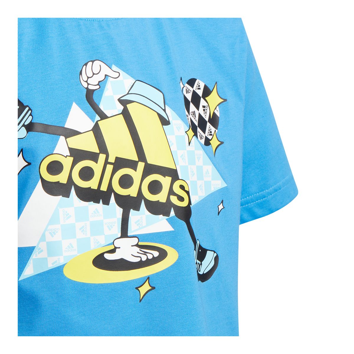 Adidas Women's 2-7 Graphic Cotton SS Tee