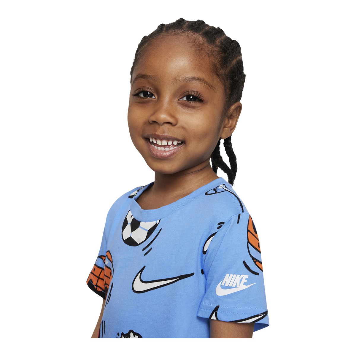 Nike Toddler Boys' 2-4 Emoji All Over Print T Shirt