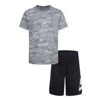 Nike Sportswear Toddler Boys' 4-7 Swoosh Breeze Shorts Set Front_Flat