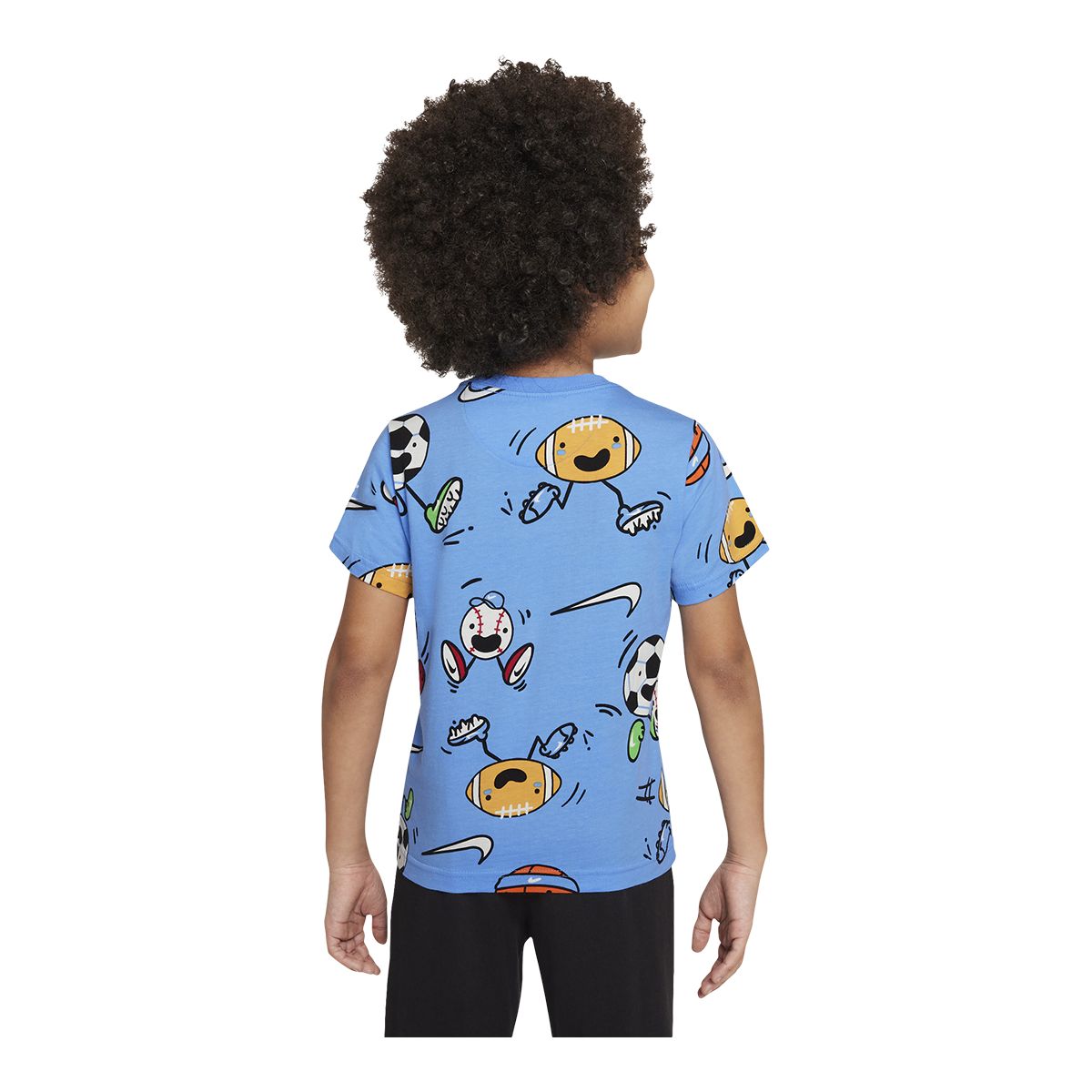 Nike Toddler Boys' 4-7 Emoji All Over Print T Shirt