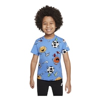 Nike Toddler Boys' 4-7 Emoji All Over Print T Shirt Front_Flat