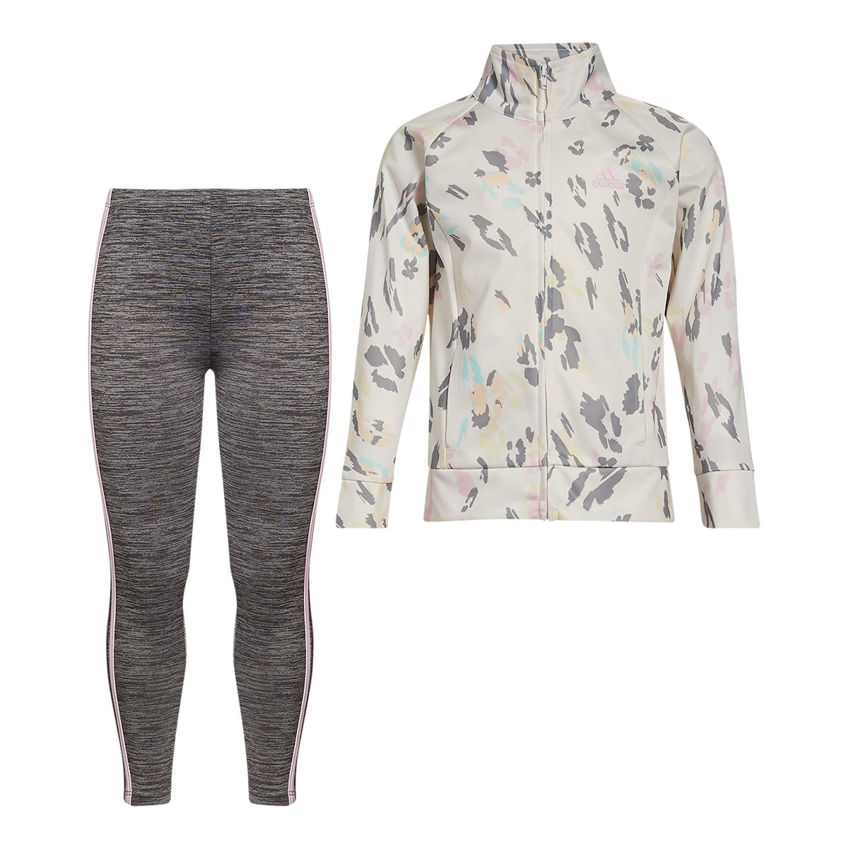 adidas Toddler Girls' 2-6X Leo Tricot Tights