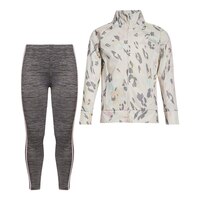 adidas Toddler Girls' 2-6X Leo Tricot Tights Front_Flat