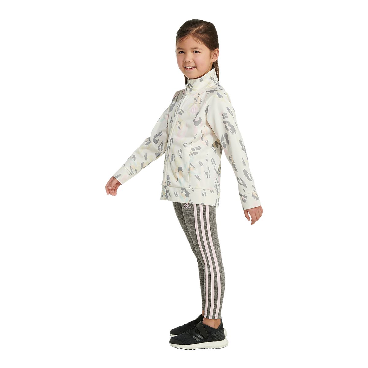 adidas Toddler Girls' 2-6X Leo Tricot Tights