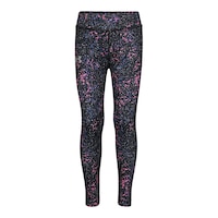 Under Armour Kids' Toddler Girls' 4-6X Galaxy Speckle Leggings, Casual, Stretch Front_Flat