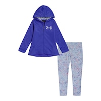 Under Armour Toddler Girls' 2-4 Galaxy Speckle Hoodie Set Front_Flat