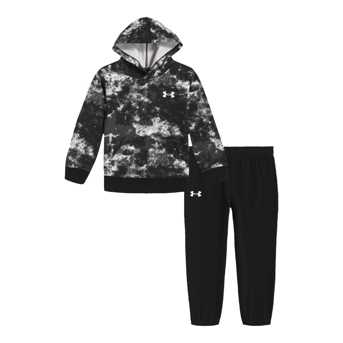 Under Armour Toddler Boys' 4-7 Splice Dye Hoodie Set
